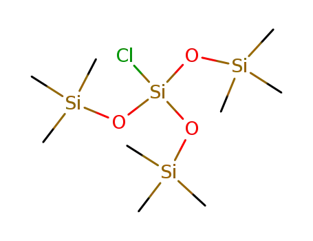 Molecular Structure of 17905-99-6 (TRIS(TRIMETHYLSILOXY)CHLOROSILANE)