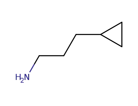 Molecular Structure of 5648-88-4 (3-Cyclopropylpropan-1-amine Hydrochloride)