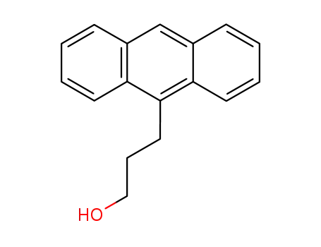 Molecular Structure of 22689-05-0 (9-Anthracenepropanol)