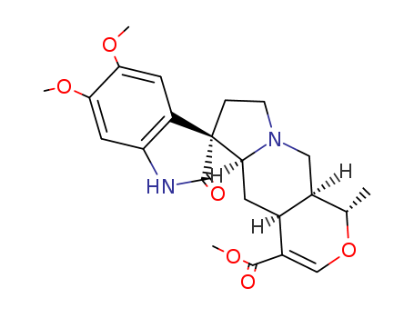 Spiro[3H-indole-3,6'(4'aH)-[1H]pyrano[3,4-f]indolizine]-4'-carboxylicacid, 1,2,5',5'a,7',8',10',10'a-octahydro-5,6-dimethoxy-1'-methyl-2-oxo-,methyl ester, (1'R,3R,4'aS,5'aS,10'aR)-