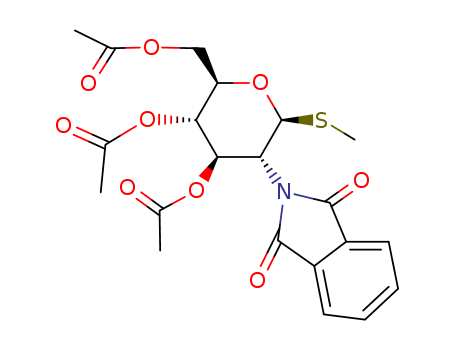 Methyl 3,4,6-tri-O-acetyl-2-deoxy-2-phthalimido-1-thio-beta-D-glucopyranoside