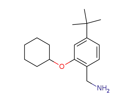 4-tert-butyl-2-cyclohexyloxy-benzylamine