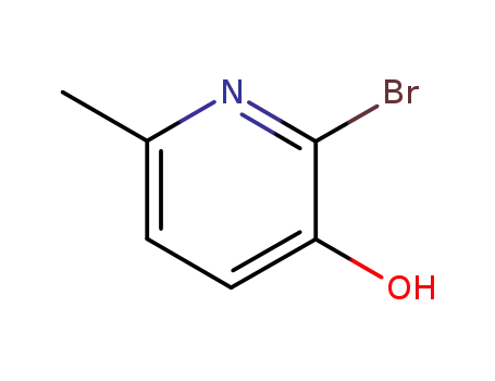 Molecular Structure of 23003-35-2 (2-Bromo-3-hydroxy-6-methylpyridine)