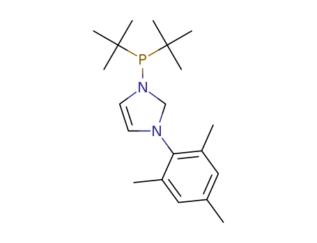 3-(di-tert-butyl-phosphanyl)-1-(2,4,6-trimethyl-phenyl)-imidazolin-2-ylidene