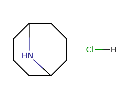 Molecular Structure of 6760-43-6 ((1s,5s)-9-azabicyclo[3.3.1]nonane hydrochloride)
