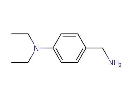 Molecular Structure of 40336-81-0 (4-DIETHYLAMINOBENZYLAMINE)