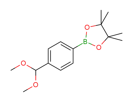4-(4,4,5,5-tetramethyl-1,3,2-dioxaborolan-2-yl)-benzaldehydedimethyl acetal