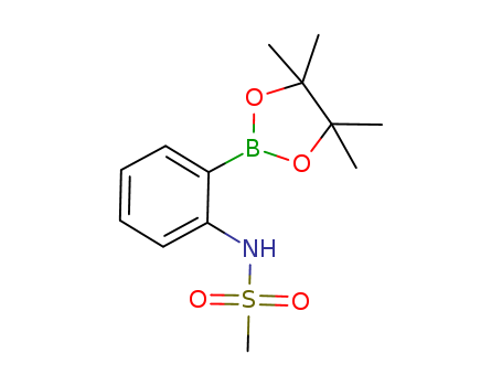 Methanesulfonamide,N-[2-(4,4,5,5-tetramethyl-1,3,2-dioxaborolan-2-yl)phenyl]-