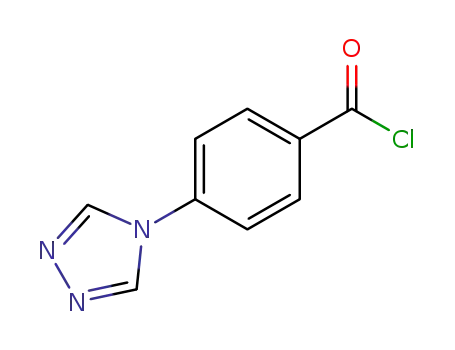 벤조일 클로라이드, 4-(4H-1,2,4-트리아졸-4-일)-(9CI)