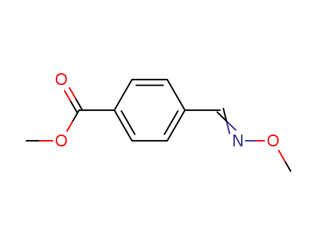 Molecular Structure of 33499-35-3 (4-[(Methoxyimino)methyl]benzoic acid methyl ester)