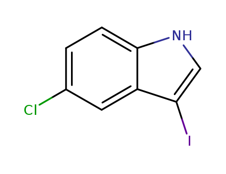 5-chloro-3-iodo-1H-indole