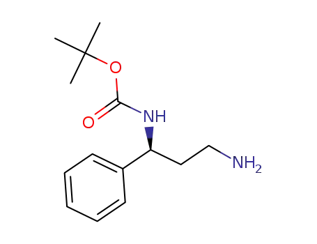 (S)-tert-butyl (3-amino-1-phenylpropyl)carbamate