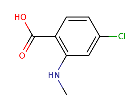 4-Chloro-2-methylamino-benzoic acid