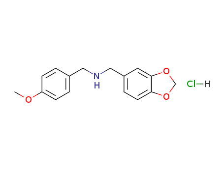 BENZO[1,3]DIOXO-5-YLMETHYL-(4-METHOXY-BENZYL)-AMINE