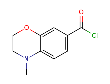 4-METHYL-3,4-DIHYDRO-2H-1,4-BENZOXAZINE-7-CARBONYL CHLORIDE