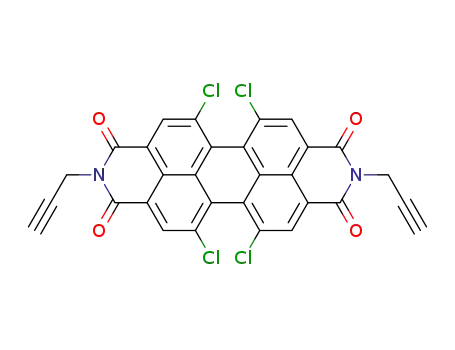 N,N’-bis-propargyl-1,6,7,12-tetrachloroperylene-3,4,9,10-tetracarboxylic diimide