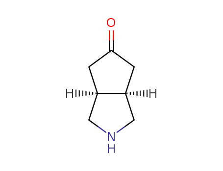 Molecular Structure of 96896-09-2 (hexahydrocyclopenta[c]pyrrol-5(1H)-one)