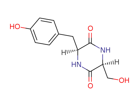Molecular Structure of 21754-31-4 (CYCLO(-SER-TYR))