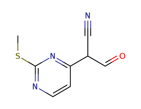 2-(2-(Methylthio)pyriMidin-4-yl)-3-oxo-propanenitrile