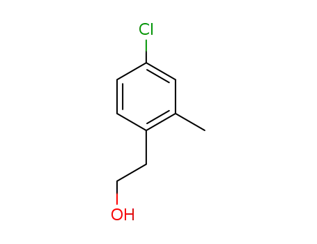 Molecular Structure of 842123-85-7 (4-CHLORO-2-METHYLPHENETHYL ALCOHOL)