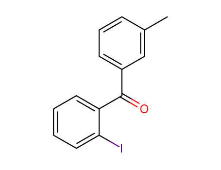 Molecular Structure of 951887-33-5 (2-IODO-3'-METHYLBENZOPHENONE)