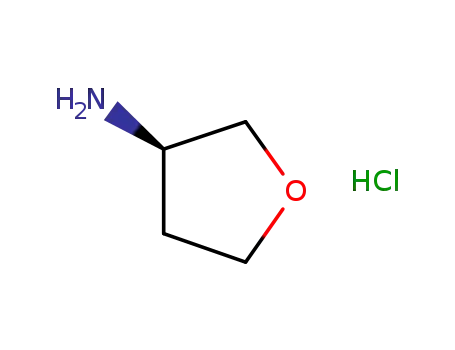 Molecular Structure of 204512-94-7 (TETRAHYDRO-FURAN-3-YLAMINE HCL)