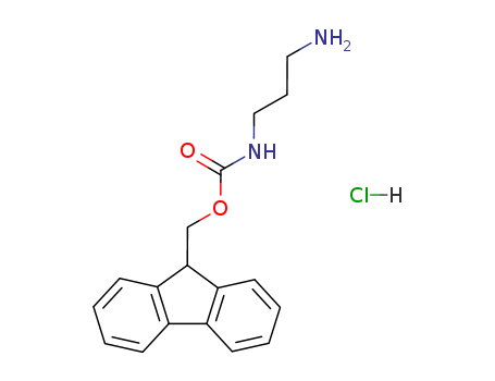 Carbamic acid,N-(3-aminopropyl)-, 9H-fluoren-9-ylmethyl ester, hydrochloride (1:1)