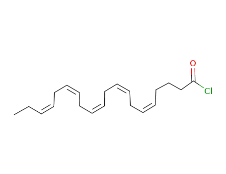 Molecular Structure of 98770-65-1 ((5Z,8Z,11Z,14Z,17Z)-eicosa-5,8,11,14,17-pentaenoyl chloride)