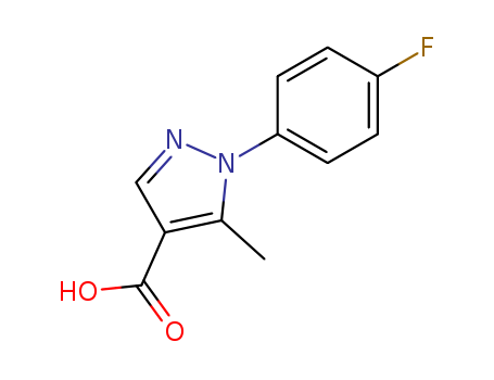 1-(4-FLUOROPHENYL)-5-METHYL-1H-PYRAZOLE-4-CARBOXYLIC ACID