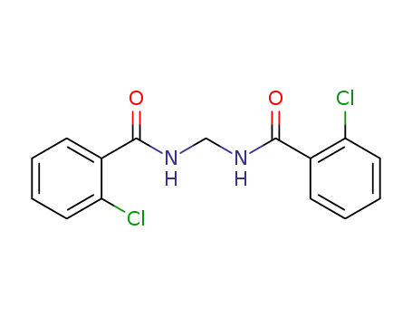 Molecular Structure of 92436-24-3 (N,N'-methylenebis(2-chlorobenzamide))