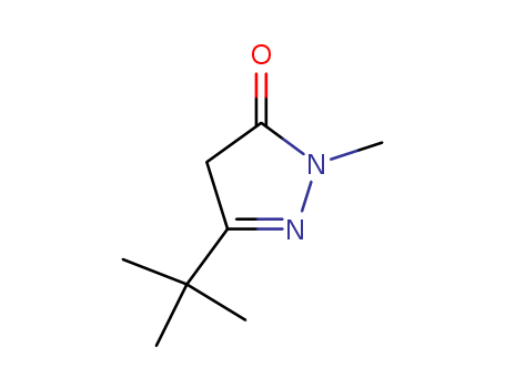 3H-Pyrazol-3-one,5-(1,1-dimethylethyl)-2,4-dihydro-2-methyl-