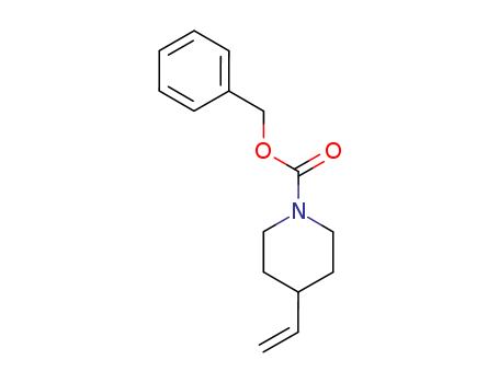 1-Piperidinecarboxylic acid, 4-ethenyl-, phenylmethyl ester