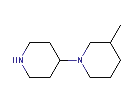 Molecular Structure of 551923-14-9 (4-(3-METHYL-PIPERIDIN-1-YL)-PIPERIDINE)