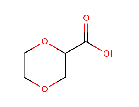 Molecular Structure of 1932281-42-9 ((R)-[1,4]Dioxane-2-carboxylic acid)