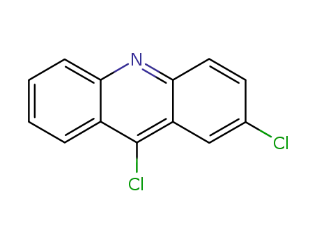Molecular Structure of 1019-14-3 (2,9-DICHLOROACRIDINE)