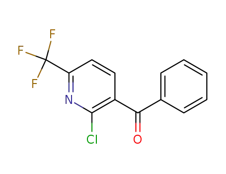 (2-chloro-6-(trifluoromethyl)pyridin-3-yl)(phenyl)methanone