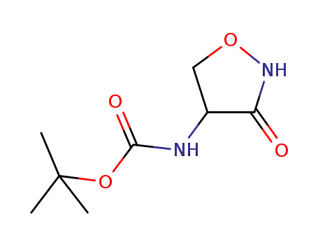 카르밤산, (3-옥소-4-이속사졸리디닐)-, 1,1-디메틸에틸 에스테르(9CI)