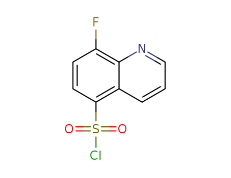 8-fluoroquinoline-5-sulfonyl chloride