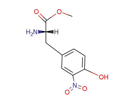 (S)-2-AMINO-3-(4-HYDROXY-3-NITRO-PHENYL)-PROPANOIC ACID METHYL ESTERCAS