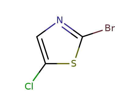 Molecular Structure of 16629-15-5 (2-Bromo-5-chlorothiazole)