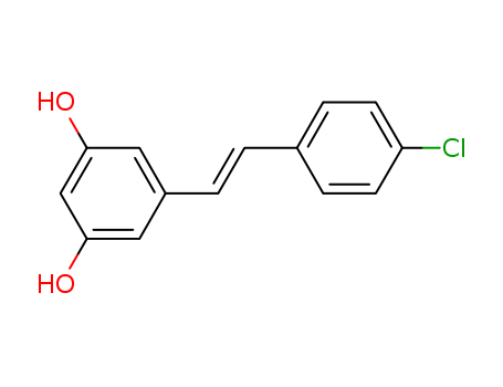 5-[(1E)-2-(4-chlorophenyl)ethenyl]-1,3-Benzenediol