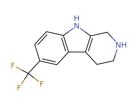 1H-Pyrido[3,4-b]indole, 2,3,4,9-tetrahydro-6-(trifluoromethyl)-