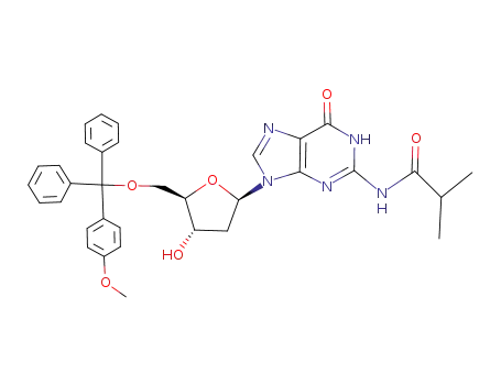 N<sup>2</sup>-Isobutyryl-5'-O-monomethoxytrityl-2'-deoxyguanosine