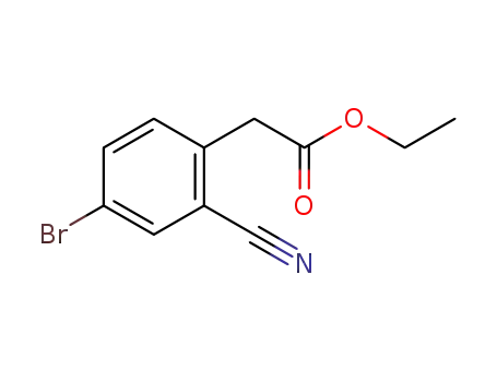 4-브로모-2-시아노-벤젠아세트산 에틸 에스테르
