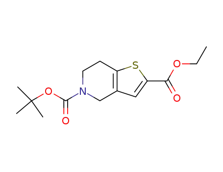 5-tert-butyl 2-ethyl 6,7-dihydrothieno[3,2-c]pyridine-2,5(4H)-dicarboxylate