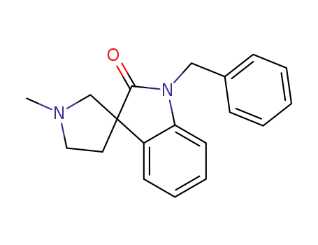 1-benzyl-1’-methylspiro[indoline-3,3’-pyrrolidin]-2-one