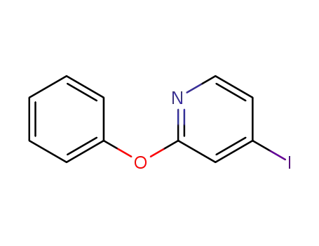 Molecular Structure of 1353776-69-8 (4-Iodo-2-phenoxypyridine)