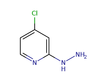 Pyridine,4-chloro-2-hydrazinyl-                                                                                                                                                                         