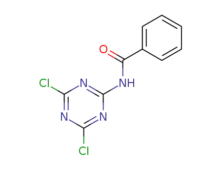 2-benzamido-4,6-dichloro-1,3,5-triazine
