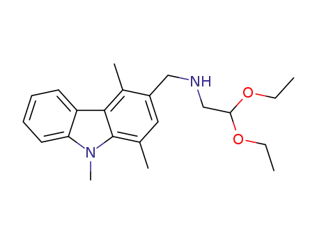 3-(2,2-diethoxyethylaminomethyl)-1,4,9-trimethylcarbazole